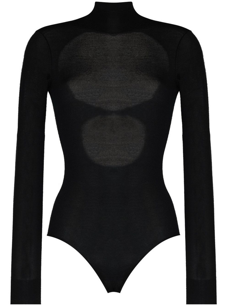 Chloé Chloé open-back cashmere bodysuit - Black