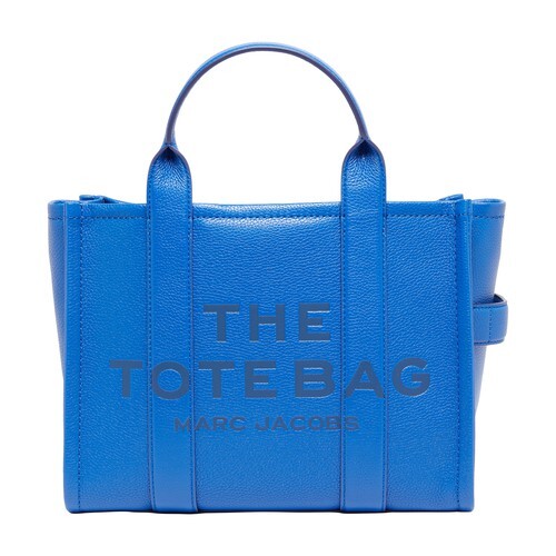 Marc Jacobs The Leather Medium Tote Bag in cobalt