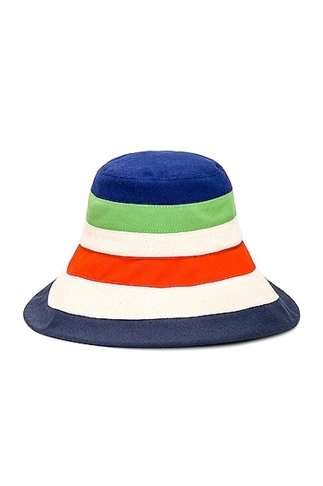 lola hats toucan hat in blue in multi