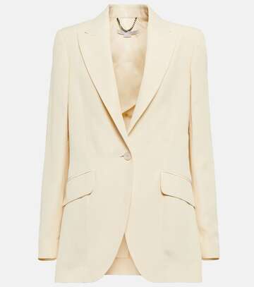 Stella McCartney Linen-blend blazer in white