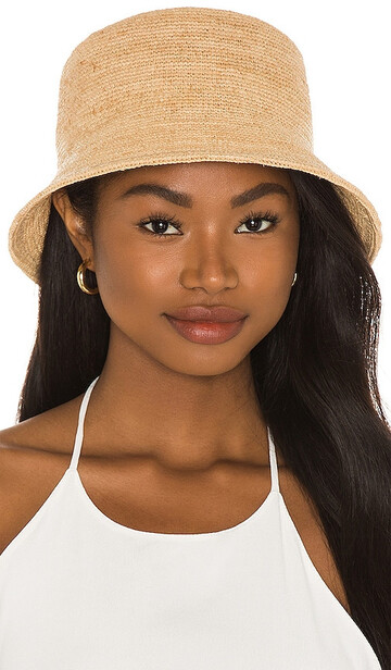 lack of color the inca bucket hat in tan in natural