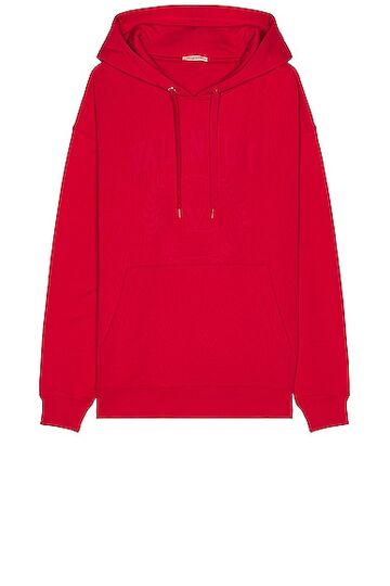 valentino hoodie in red