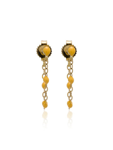 Gigi Clozeau 18kt yellow gold Classic Gigi yellow beaded earrings