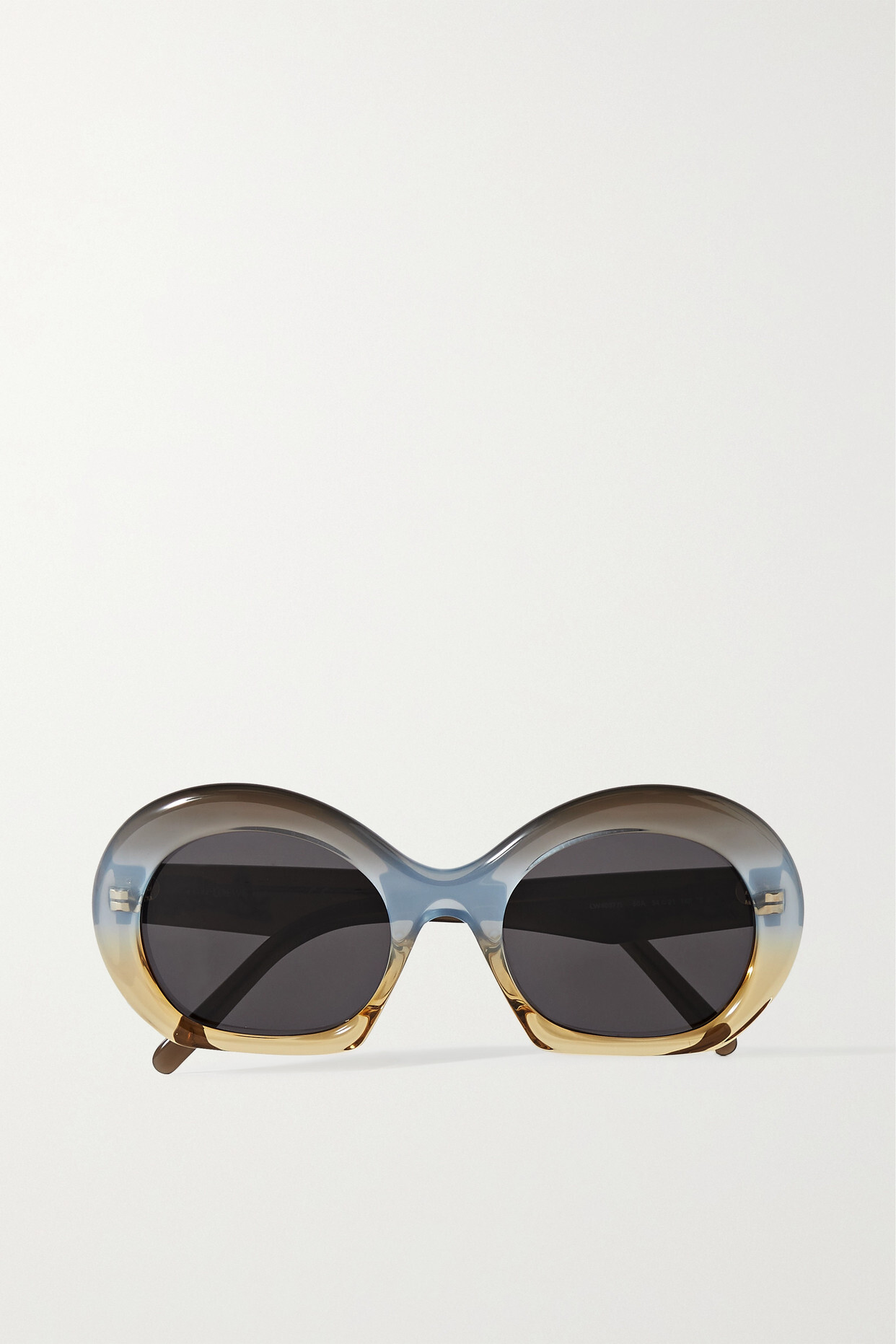Loewe - Round-frame Ombré Acetate Sunglasses - Brown