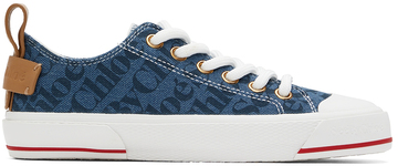 See by Chloé See by Chloé Navy Aryana Sneakers in blue