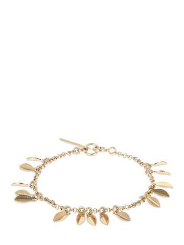 ISABEL MARANT Shiny Lea Chain Bracelet in gold
