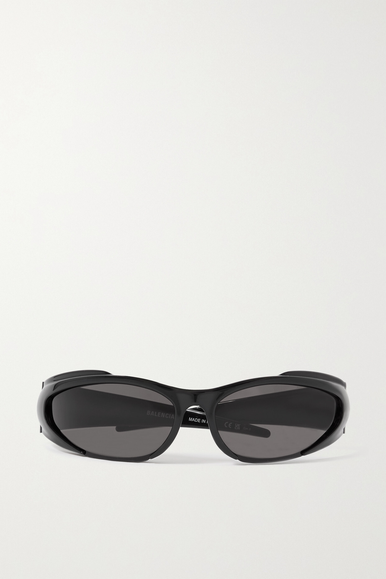 Balenciaga Eyewear - Cat-eye Acetate Sunglasses - Black