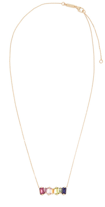 Kalan by Suzanne Kalan Bar Necklace in gold / yellow