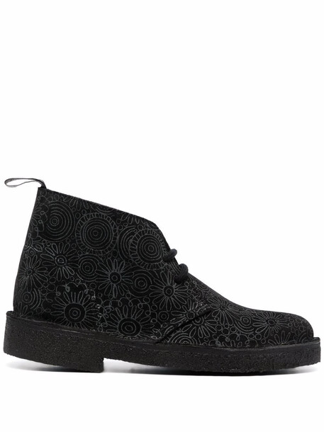 Clarks lace-up ankle boots - Black
