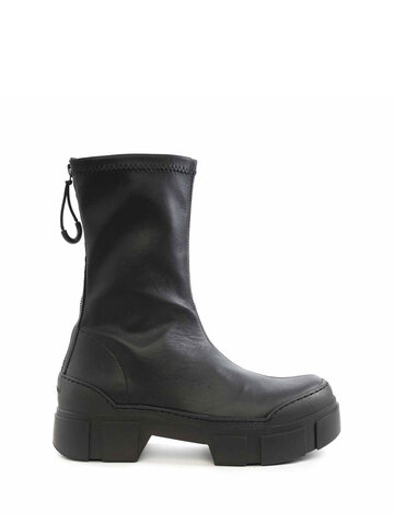 Vic Matié Vic Matié Boot Roccia In Nappa Leather With Zip in nero