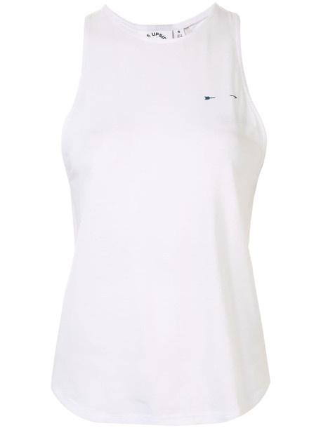The Upside classic tank top in white