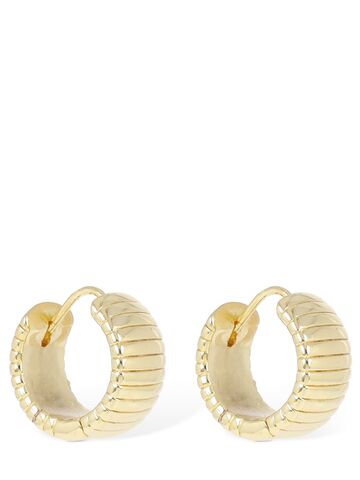 FEDERICA TOSI Cleo Hoop Earrings in gold