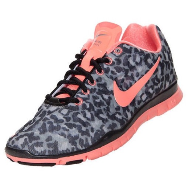 nike cheetah print shoes pink