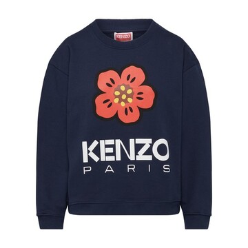 Kenzo paris regular sweatshirt in blue