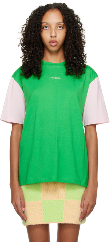 stine goya green & pink margila t-shirt