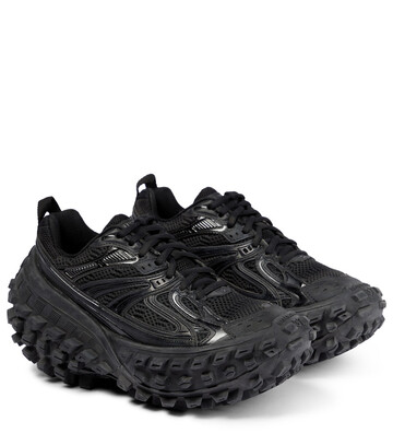 Balenciaga Defender mesh sneakers in black