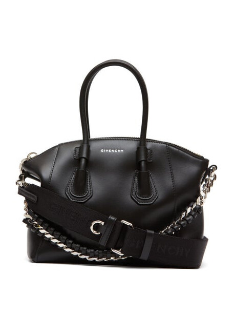 Givenchy - Antigona Sport Small Leather Handbag - Womens - Black