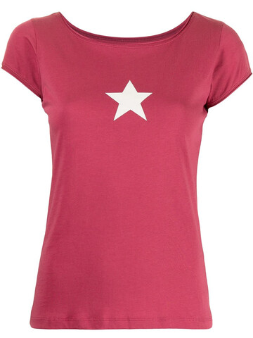 agnès b. agnès b. star-print T-shirt - Pink