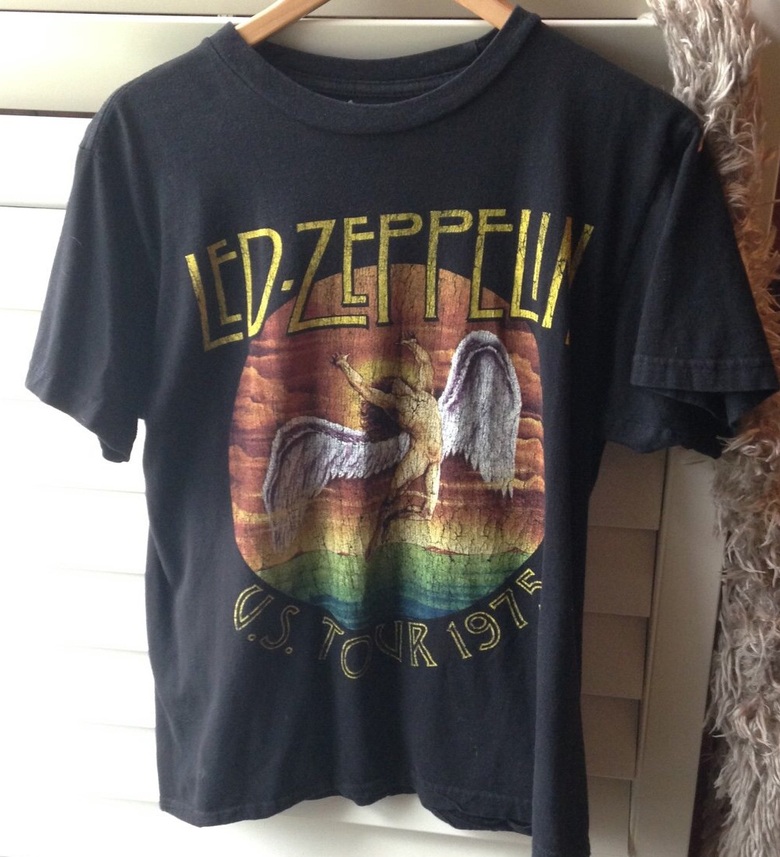 shirt led zeppelin rock