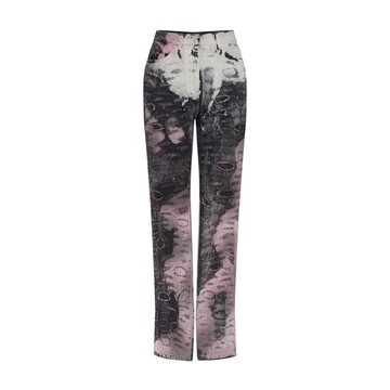 Givenchy Printed pants in noir / rose