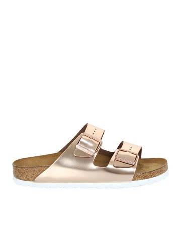 Birkenstock Arizona Double-strap Sandals in metallic