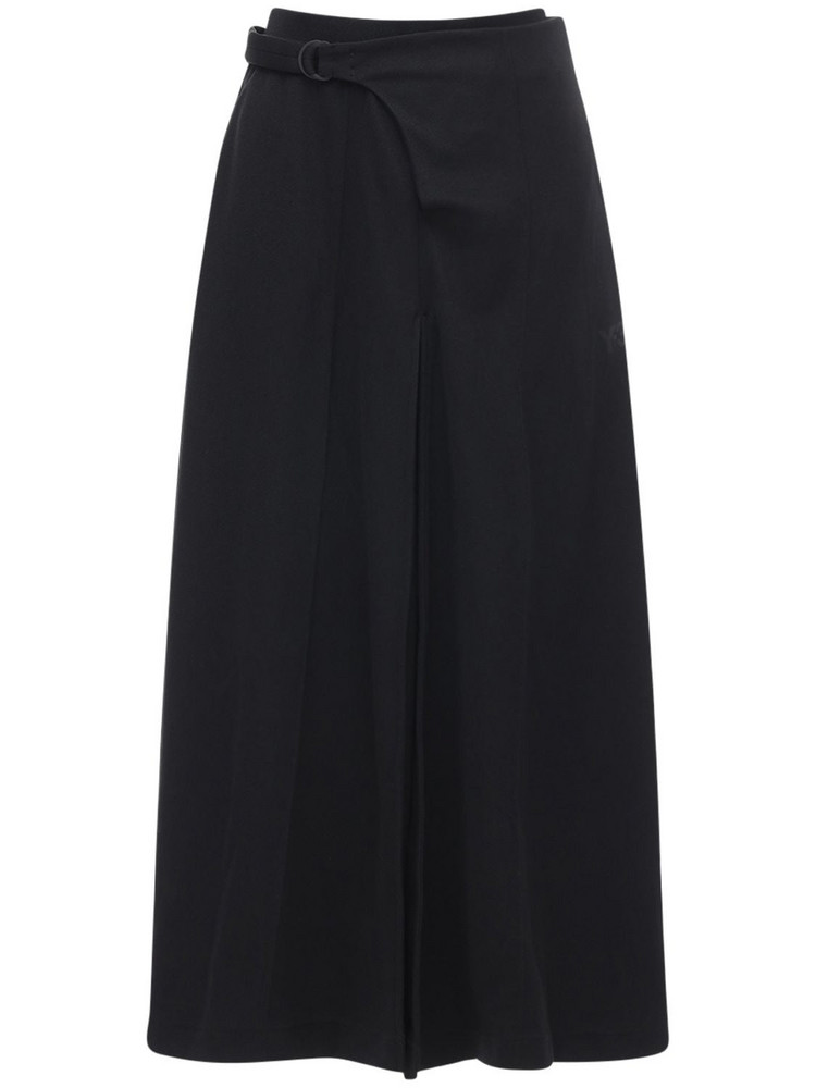 Y-3 Classic Tailored Track Skirt in black
