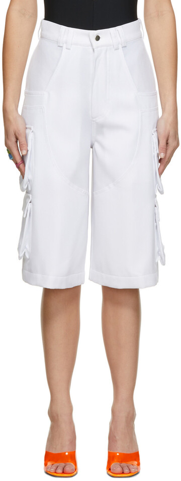 Marshall Columbia SSENSE Exclusive Cargo Shorts in white