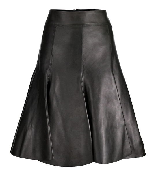 Dorothee Schumacher Exclusive to Mytheresa â Modern Volumes leather skirt in black