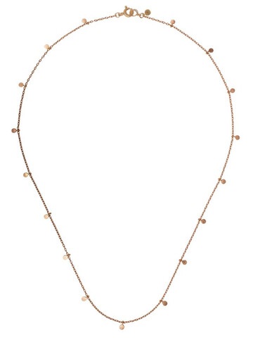 Sia Taylor 18kt rose gold Even dots necklace