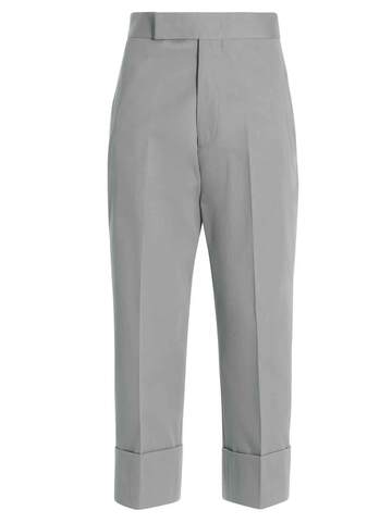 Sapio Cotton Trousers in gray