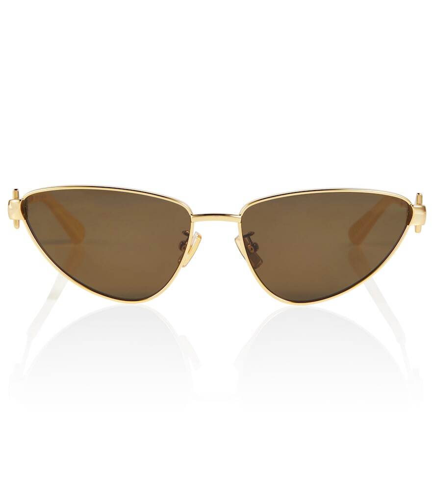Bottega Veneta Turn cat-eye sunglasses in brown