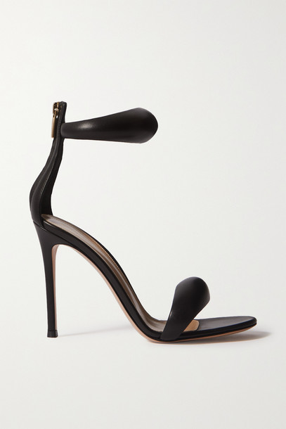 GIANVITO ROSSI - Bijoux 105 Leather Sandals - Black