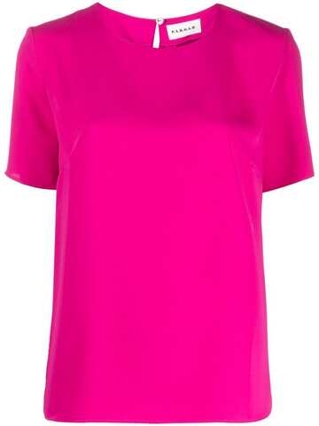 p.a.r.o.s.h. p.a.r.o.s.h. short-sleeve blouse - pink