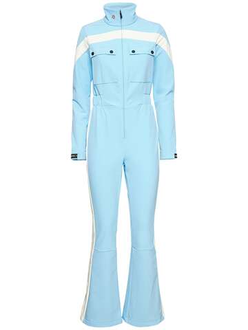 PERFECT MOMENT Blanche Ski Jumpsuit in blue