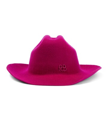 ruslan baginskiy felt cowboy hat in pink