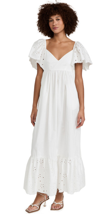 En Saison Barnette Dress in white