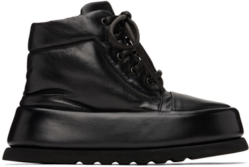marsèll black leather boots