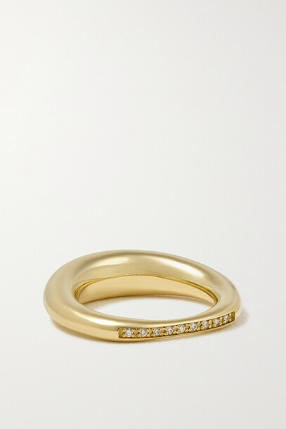Lauren Rubinski - 14-karat Gold Diamond Ring - 51