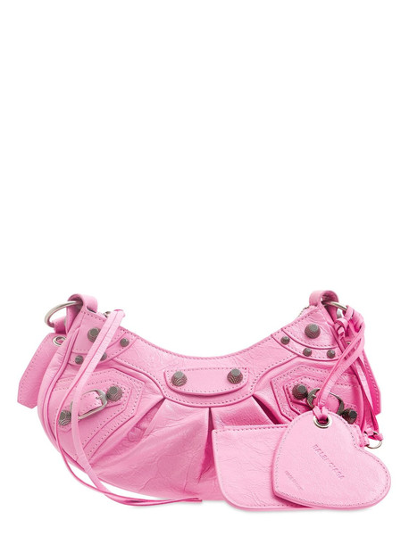 BALENCIAGA Extra Small Le Cagole Shoulder Bag in pink - Wheretoget