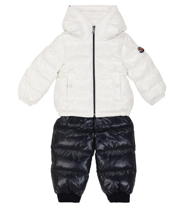 Moncler Enfant Baby Sinem down coat and snow pants in black