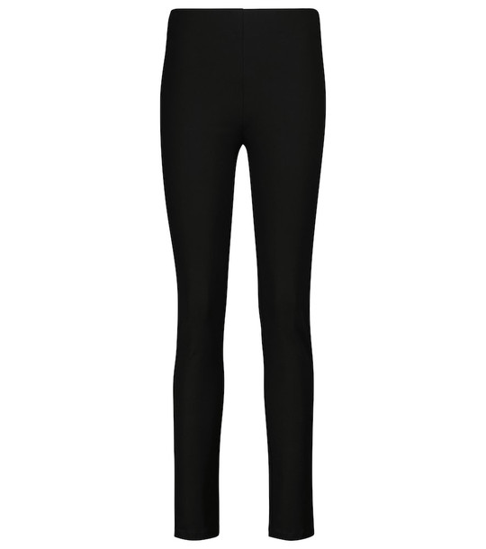 JOSEPH High-rise stretch-gabardine leggings in black