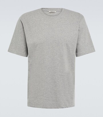 auralee hard twist cashmere blend t-shirt in grey