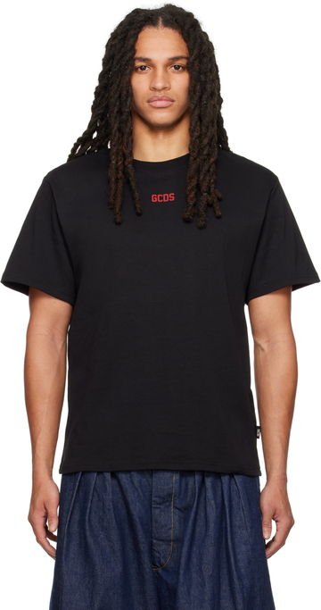 gcds black bonded t-shirt