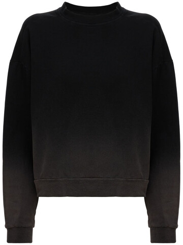 ELECTRIC & ROSE Troy Cotton Sweatshirt in black