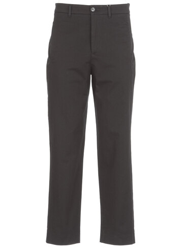 Woolrich Twill Stretch Trousers in black