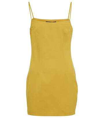 Zeynep ArÃ§ay Wool mini dress in yellow