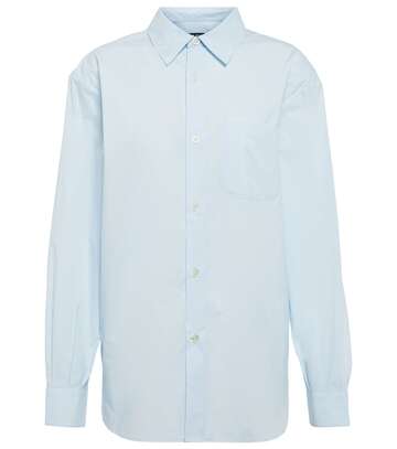 A.P.C. Cotton poplin shirt in blue