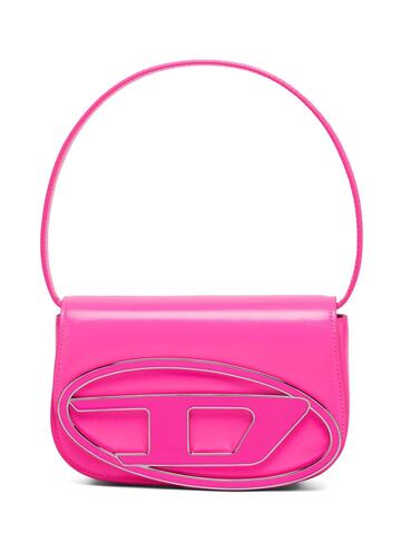 DIESEL 1dr Leather Top Handle Bag in fuchsia