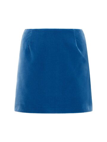 blazé milano jealousy coci cotton mini skirt in blue