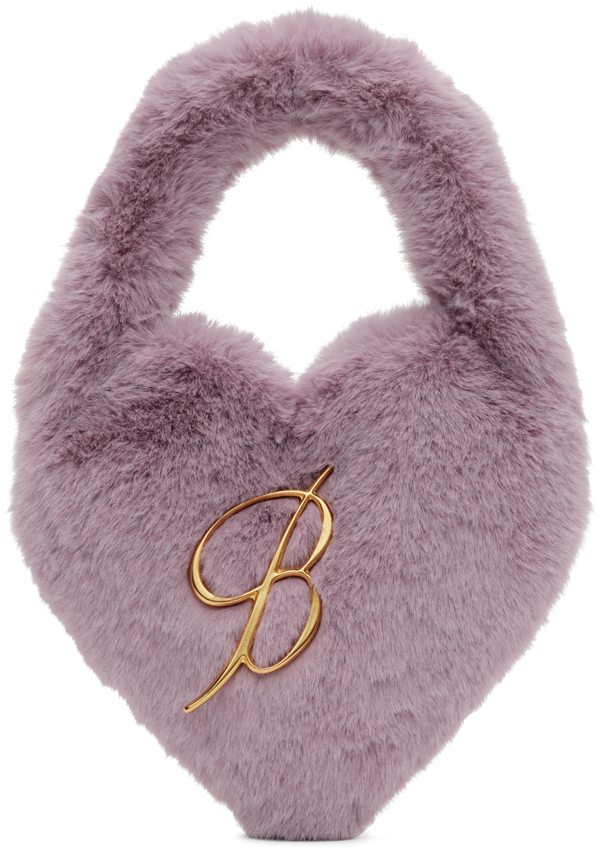 Blumarine Purple Heart Bag